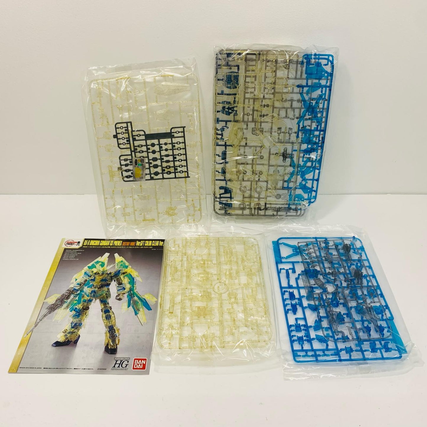 [Used] 1/144 HGUC RX-0 Unicorn Gundam Unit 3 Phenex (Destroy Mode) Ver. GFT Color Clear Version "Mobile Suit Gundam UC" Gundam Front Tokyo Limited [0190968]
