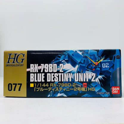 【中古】 1/144HGUCRX-79BD-2ブルーディスティニー2号機「機動戦士ガンダム外伝THEBLUEDESTINY」【飾磨店】