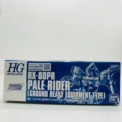【中古】 1/144HGUCRX-80PRペイルライダー(陸戦重装備仕様)「機動戦士ガンダム外伝ミッシングリンク」プレミアムバンダイ限定[5058899]