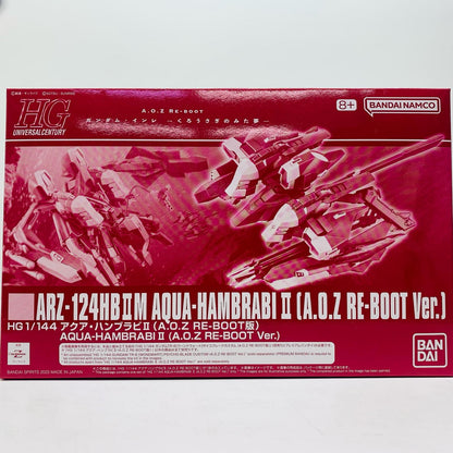[Used] AOZRE-BOOT Gundam Inle Plastic Model Aqua Hambrabi 2 HG AOZRE-BOOT Edition Premium Bandai Limited 1/144 5065293 [Shikama Store] 