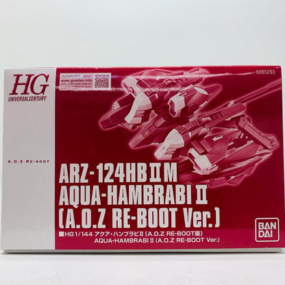 [Used] AOZRE-BOOT Gundam Inle Plastic Model Aqua Hambrabi 2 HG AOZRE-BOOT Edition Premium Bandai Limited 1/144 5065293 [Shikama Store] 
