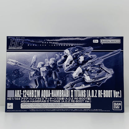 【中古】 A.O.ZRE-BOOTガンダム・インレ プラモデル アクア・ハンブラビ2ティターンズ仕様 HG プレミアムバンダイ限定 '1/144 5065292