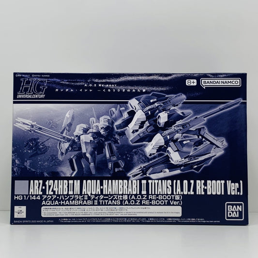 [Used] AOZRE-BOOT Gundam Inle Plastic Model Aqua Hambrabi 2 Titans Specification HG Premium Bandai Limited 1/144 5065292 [Shikama Store] 