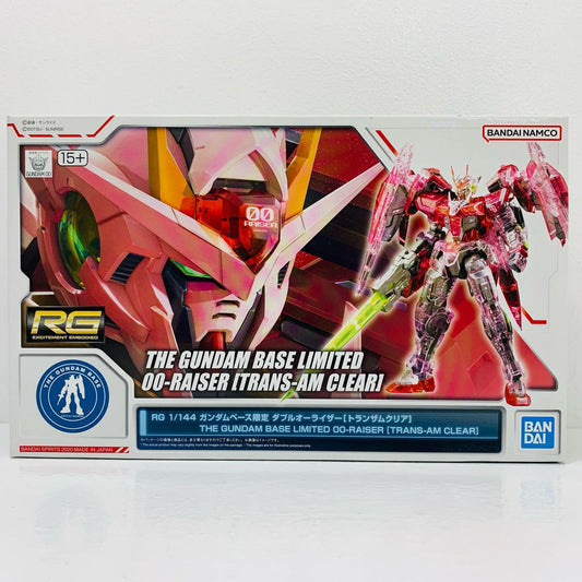 【中古】 1/144RGGN-0000+GNR-010ダブルオーライザー(トランザムクリア)「機動戦士ガンダム00(ダブルオー)」ガンダムベース限定[5060607]