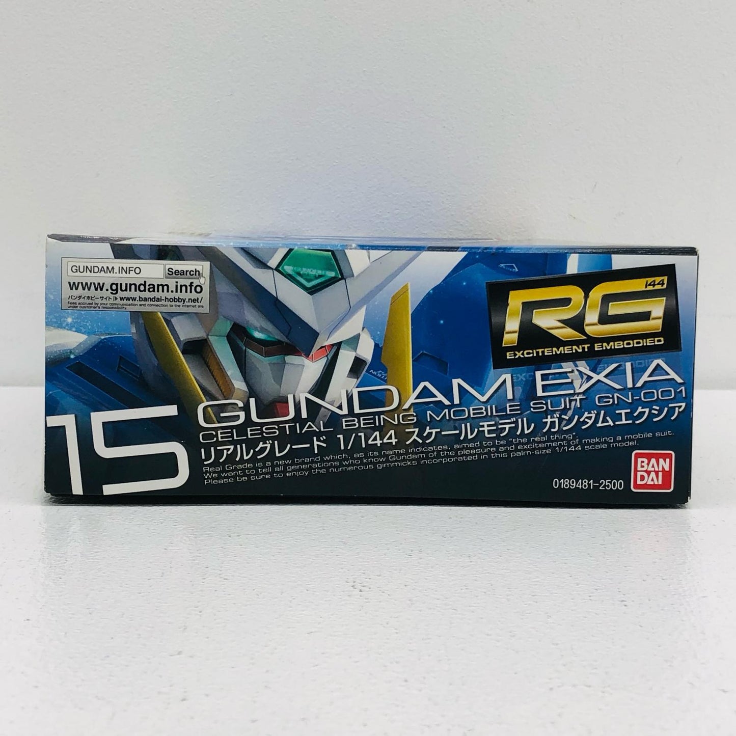 【Used】 1/144 RG GN-001 Gundam Exia "Mobile Suit Gundam 00" [0189481]