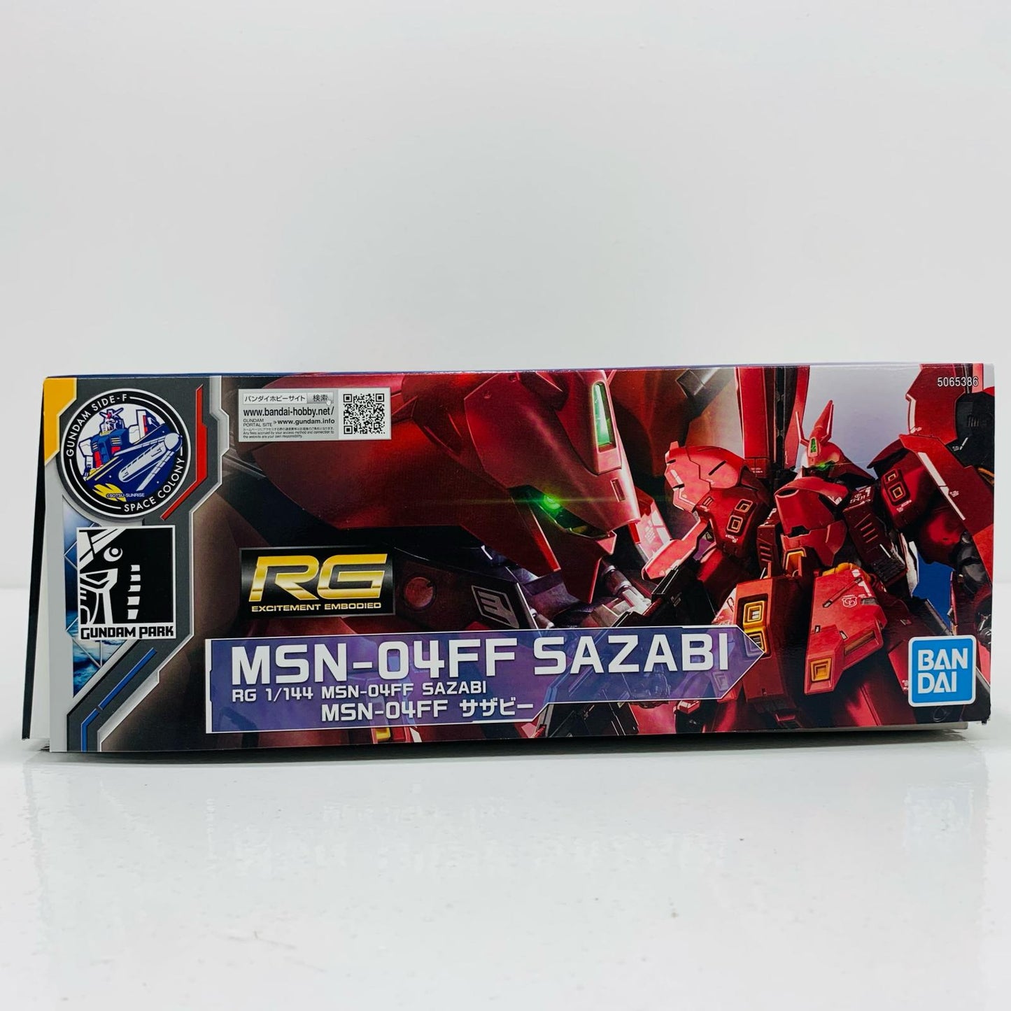 [Used] 1/144 RG MSN-04FF Sazabi "Mobile Suit Gundam: Char's Counterattack" GUNDAM SIDE-F Limited [5065386]