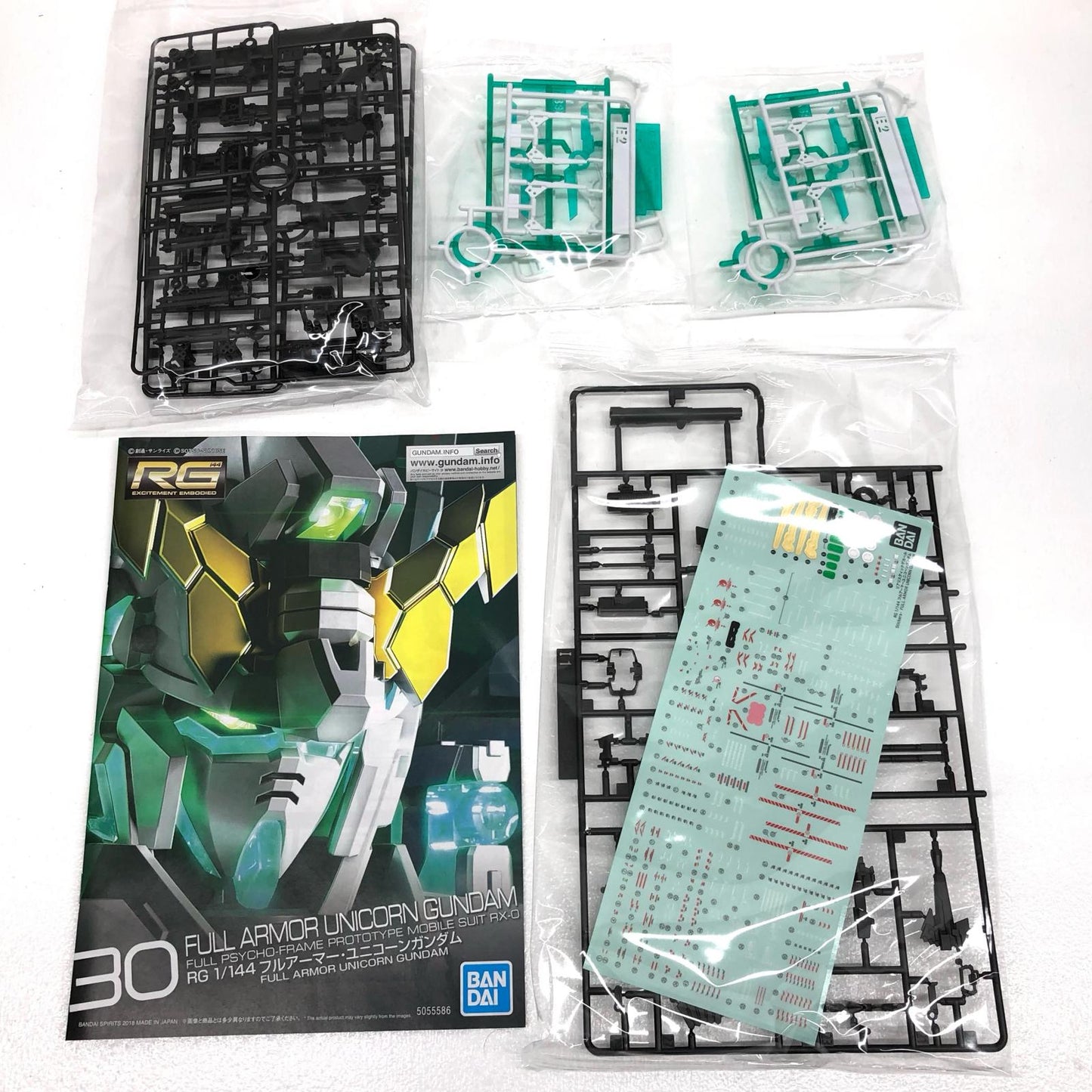 [Used] 1/144 RG RX-0 Full Armor Unicorn Gundam "Mobile Suit Gundam UC" [505586]