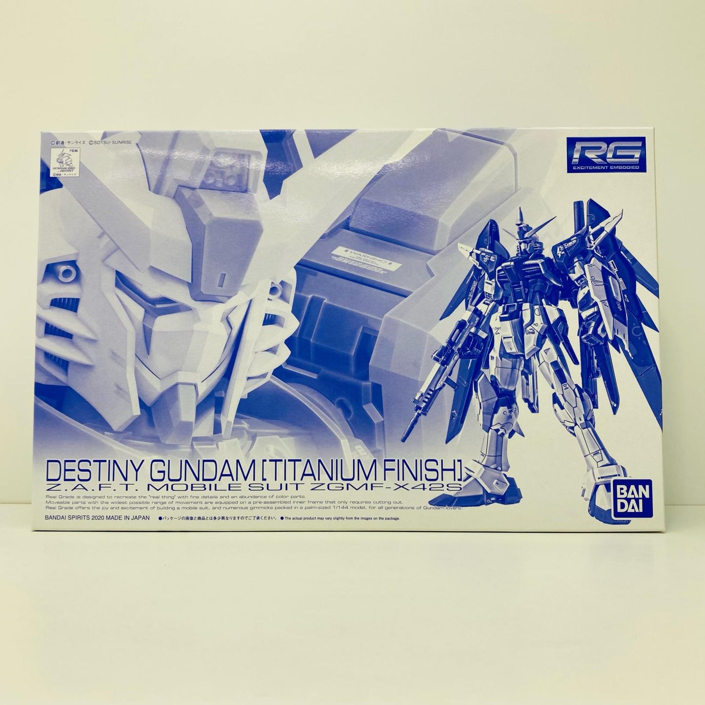 【中古】 1/144RGZGMF-X42Sデスティニーガンダム(チタニウムフィニッシュ)「機動戦士ガンダムSEEDDESTINY」プレミアムバンダイ限定[5060237]