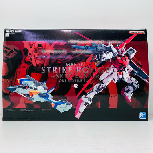 【中古】 1/60PGMBF-02ストライクルージュ+スカイグラスパー「機動戦士ガンダムSEED」[5064234] ガンダム プラモデル ストライクルージュ+スカイグラスパー PG MBF-02 '1/60 5064234【飾磨店】