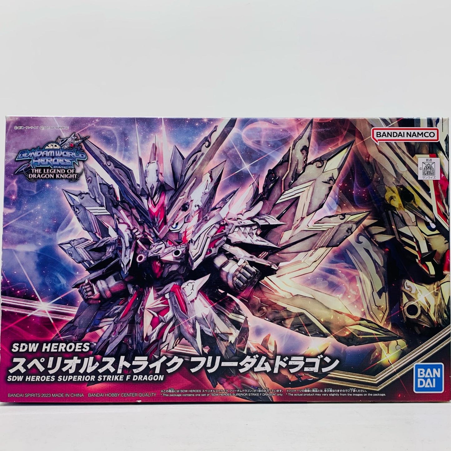 [Used] BB Senshi No. 30 Superior Strike Freedom Dragon "SD Gundam World Heroes The Legend of Dragon Knight" [5064016]