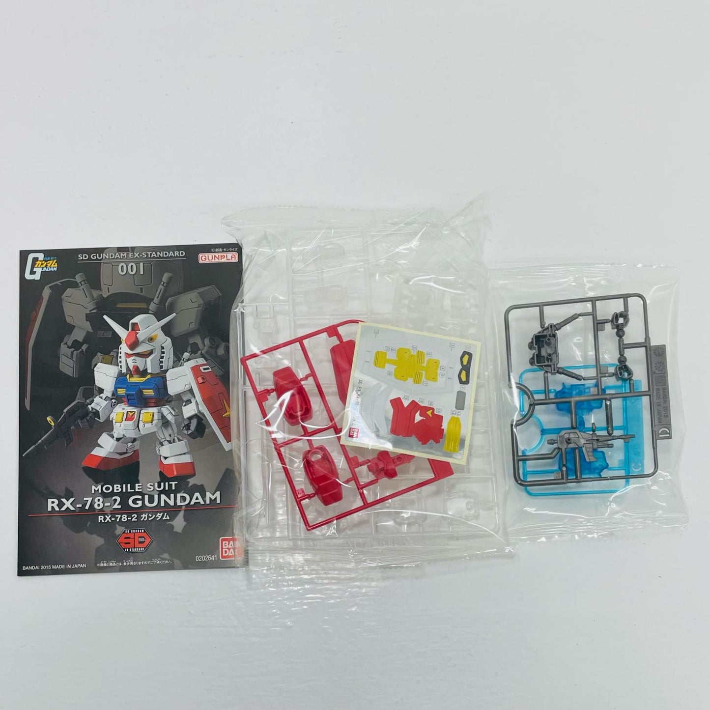 [Used] C Prize SD Gundam EX Standard RX-78-2 Gundam Solid Clear "Gunpla 40th Anniversary / Ichiban Kuji Mobile Suit Gundam" [5060940] [Figure]