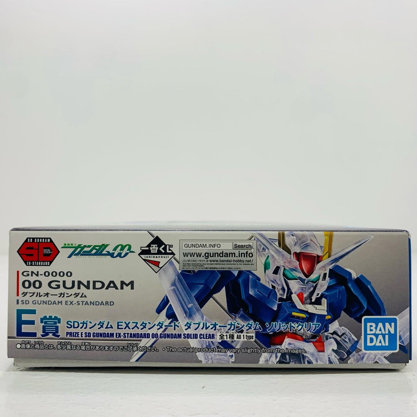 【中古】 E賞SDガンダムEXスタンダードダブルオーガンダムソリッドクリア「2022/一番くじ機動戦士ガンダムガンプラ」[645075-2607742]【フィギュア】