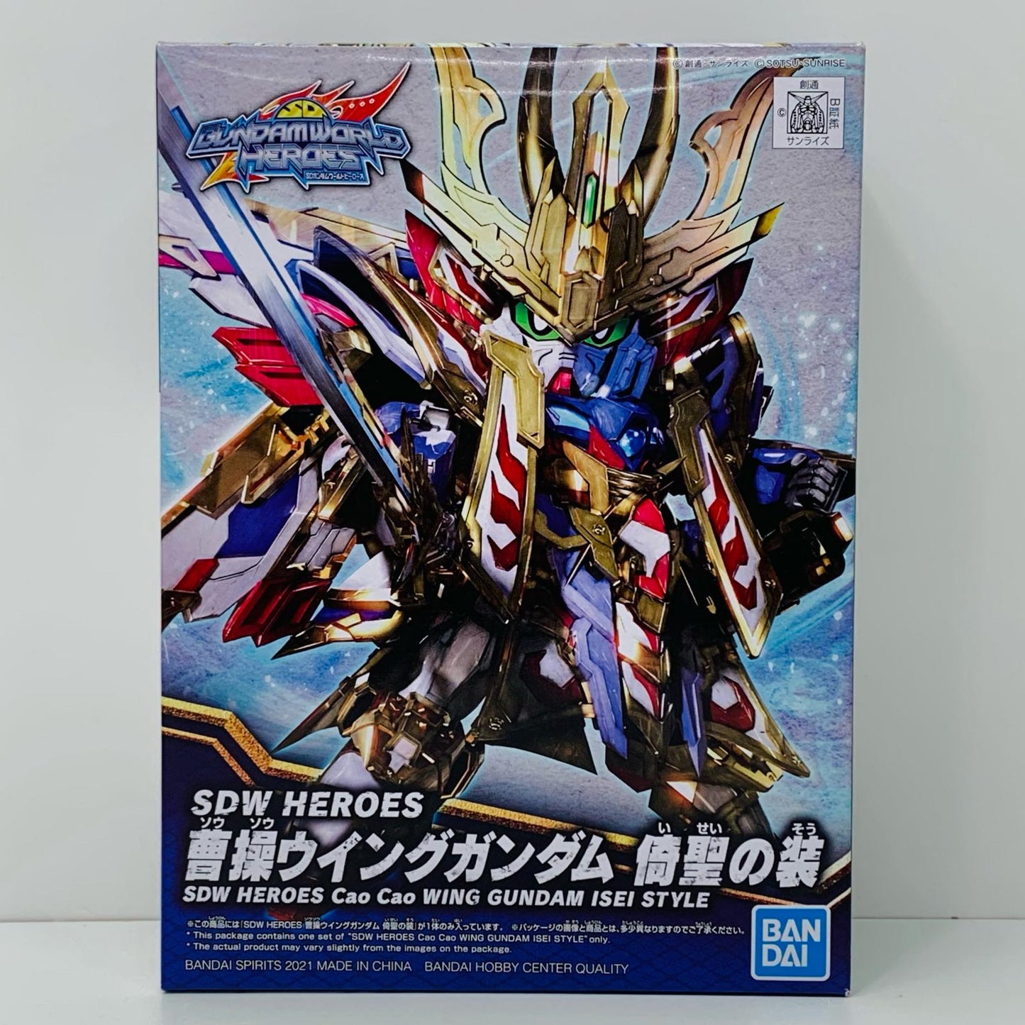 曹操ウイングガンダム倚聖の装「SDガンダムワールドヒーローズ」[2568791]【フィギュア】