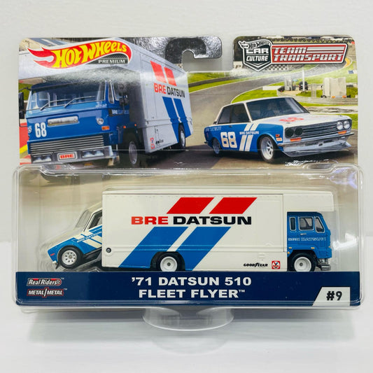 1/64’71DATSUN510FLEETFLYER「HotWheelsTEAMTRANSPORT」[FYT12]