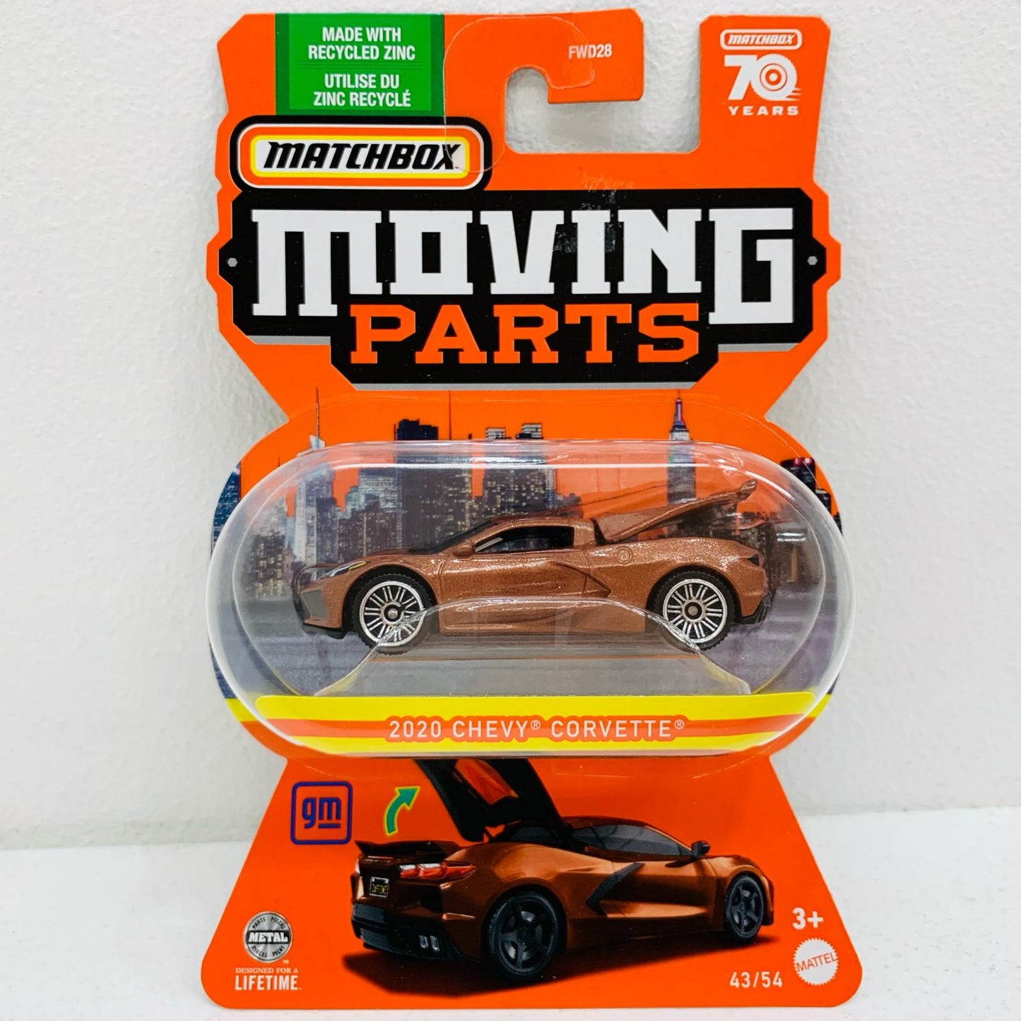 【中古】 1/642020CHEVY(R)CORVETTE(R)「マッチボックスムービングパーツ」[HLG28]
