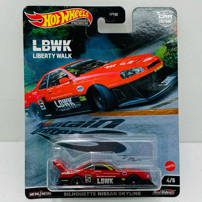 [Used] 1/64 LB-ER34 Super Silhouette Nissan Skyline "Hot Wheels Car Culture Mountain Drifters" [HCJ81]