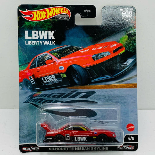 【中古】 1/64LB-ER34スーパーシルエット日産スカイライン「HotWheelsカーカルチャーマウンテン・ドリフターズ」[HCJ81]