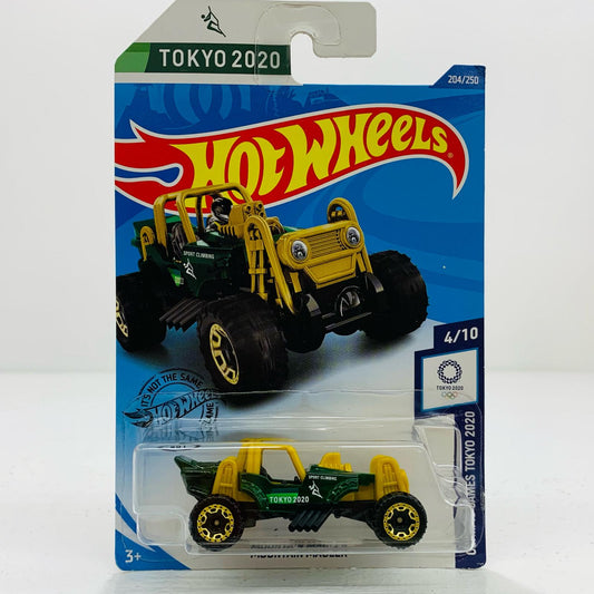 【中古】 1/64MOUNTAINMAULER(イエロー×グリーン)「HotWheelsOLYMPICGAMESTOKYO2020」[GHC94-D7C6] ミニカー おもちゃ・玩具 1/64MOUNTAINMAULER(イエロー×グリーン) スケール '1/64【飾磨店】