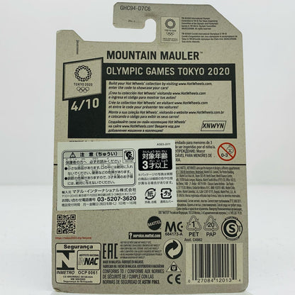【中古】 1/64MOUNTAINMAULER(イエロー×グリーン)「HotWheelsOLYMPICGAMESTOKYO2020」[GHC94-D7C6] ミニカー おもちゃ・玩具 1/64MOUNTAINMAULER(イエロー×グリーン) スケール '1/64【飾磨店】