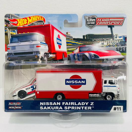 1/64NISSANFAIRLADYZSAKURASPRINTER「HotWheelsTEAMTRANSPORT」[FYT14]