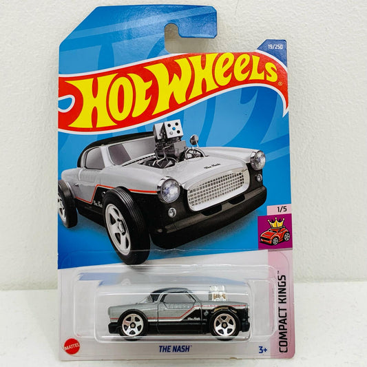 【中古】 1/64THENASH(グレー×ブラック×レッド)「HotWheelsCOMPACTKINGS」[HCW79-M7C8]