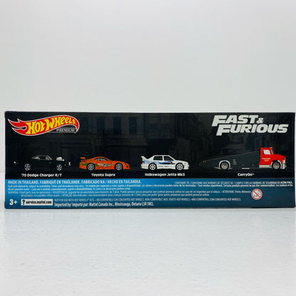 【中古】 FAST＆FURIOUS(4台セット)「HotWheelsPREMIUMワイルド・スピード」[GMH41]【フィギュア】