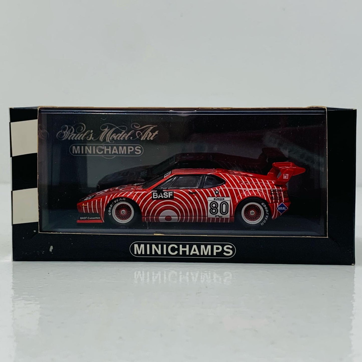 【中古】 1/43BMWM1ProcarBASF#80(レッド×ホワイト)[430802590]【飾磨店】