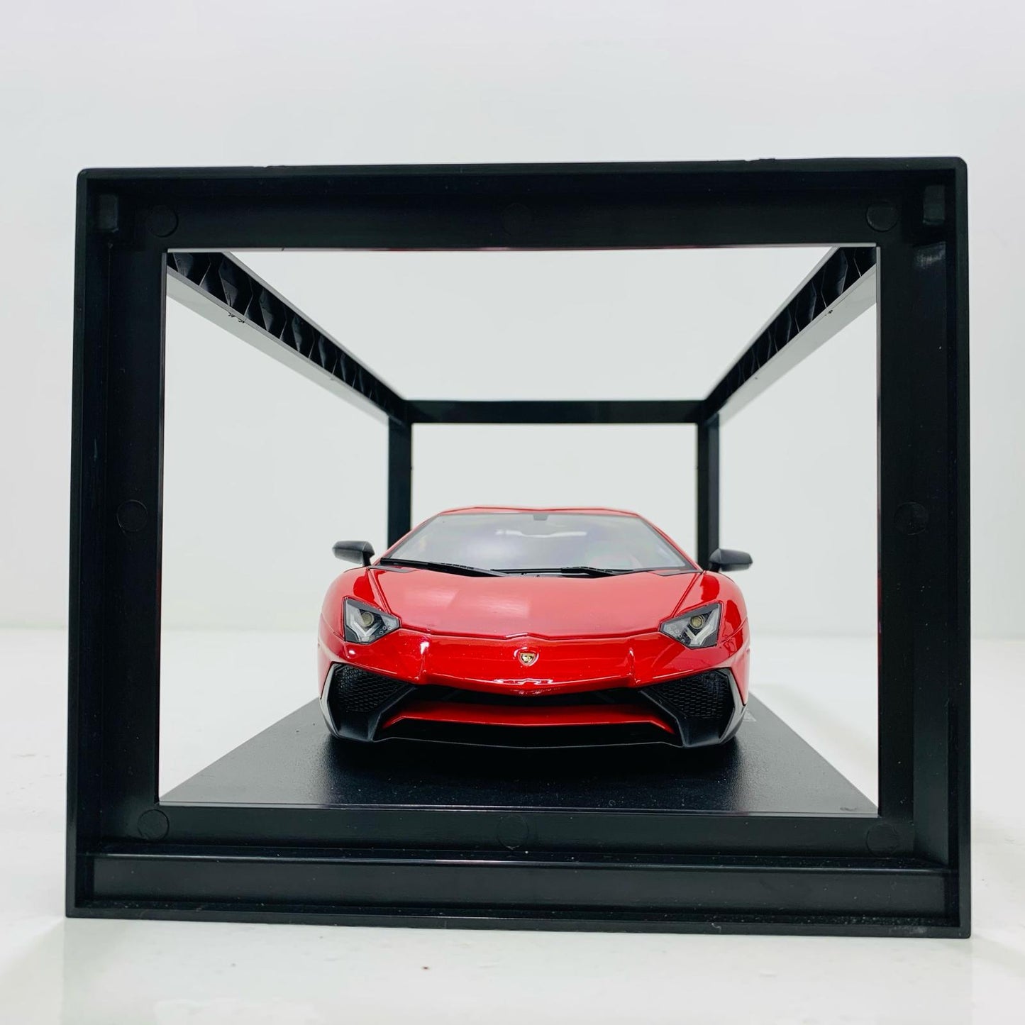 【中古】 1/18LamborghiniAventadorSV(レッド)「OUSIAシリーズ」[KSC09521R]【飾磨店】