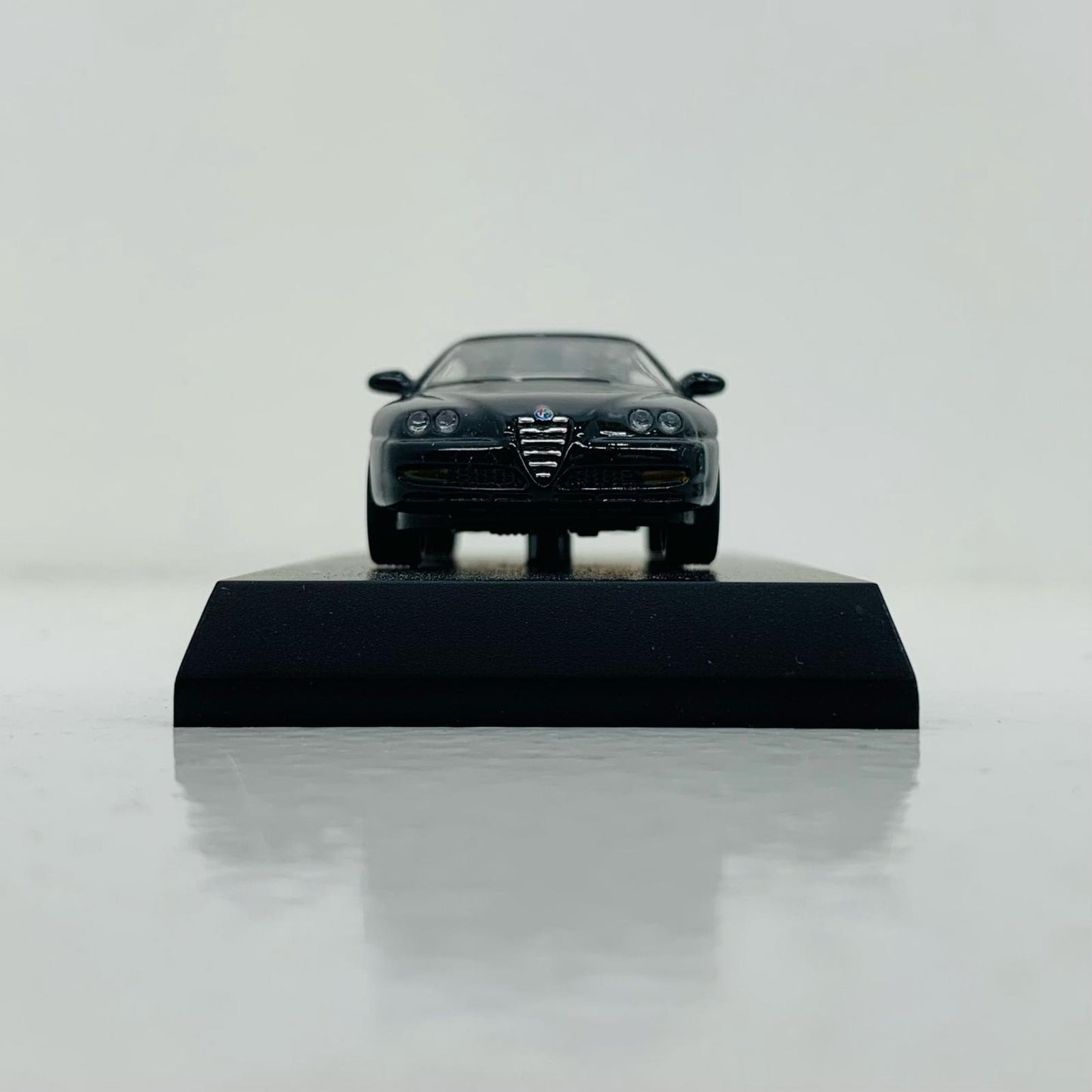 [Used] 1/64 Alfa Romeo GTV (Black) "Alfa Romeo Miniature Car Collection" Circle K Sunkus Limited
