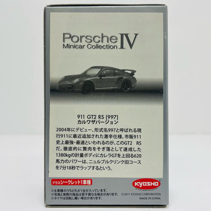1/64Porsche911GT2RS997カルワザバージョン(レッド×ブラック)「ポルシェミニカーコレクション4」カルワザオンライン限定