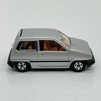 【中古】 1/57ホンダシティ(シルバー×ブラック/黒箱/日本製)「トミカNo.54」