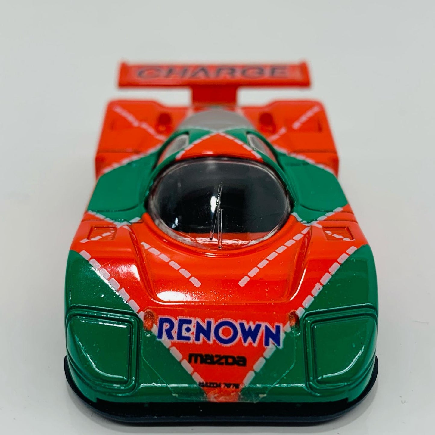 【中古】 1/64マツダ787B#55(オレンジ×グリーン/赤箱/日本製)「トミカNo.34」