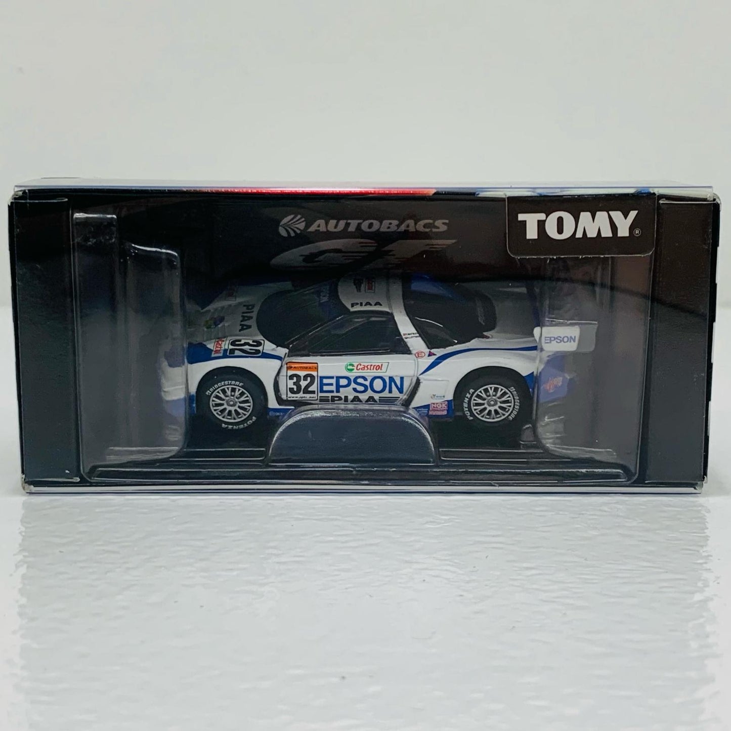 【中古】 TL0057エプソンNSXCastrol#32(ホワイト×ブルー)「トミカリミテッドオートバックスGT2004シリーズ」[719571]