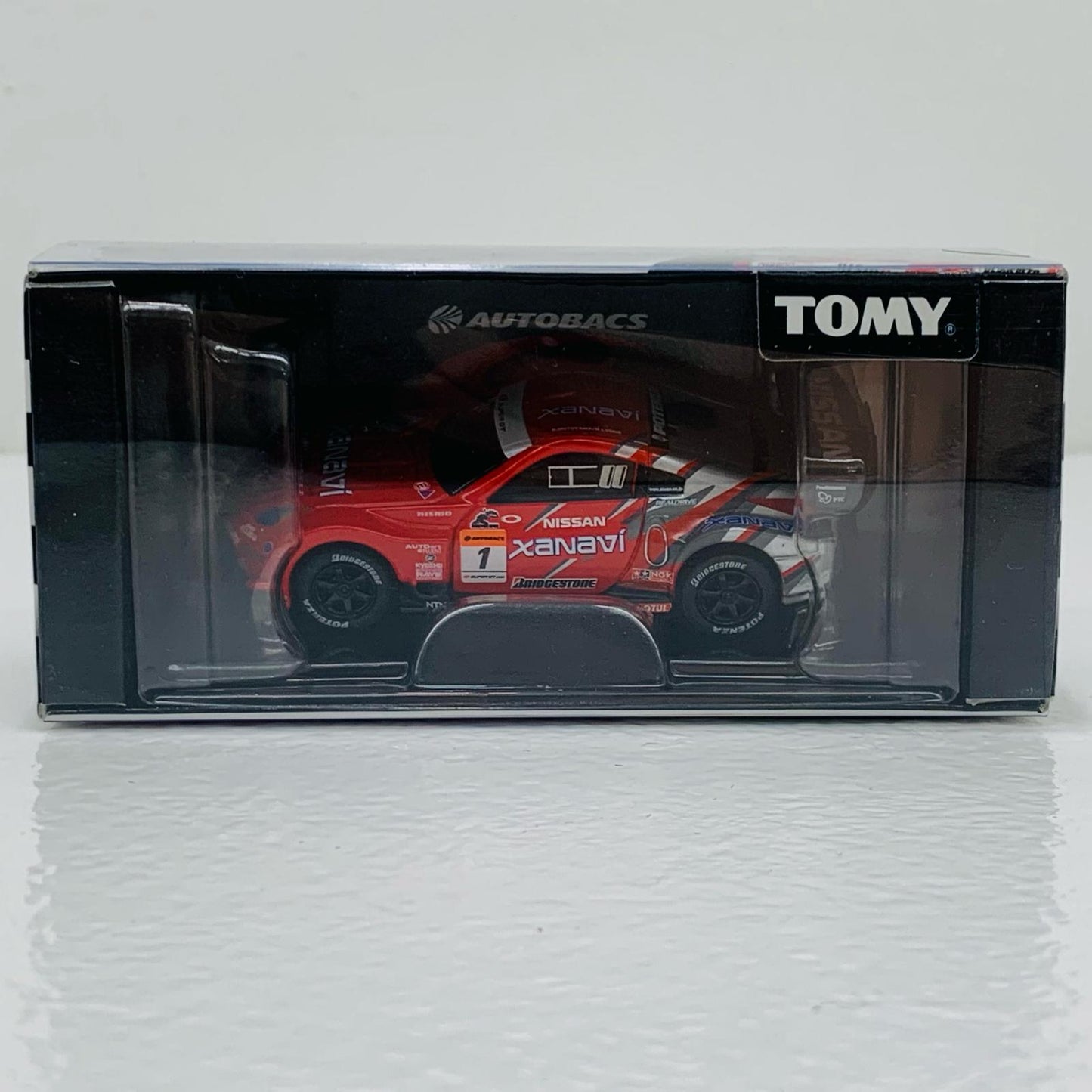 【中古】 TL0071ザナヴィニスモZBRIDGESTONE#1(レッド×シルバー)「トミカリミテッドオートバックスGT2005シリーズ」[727965]