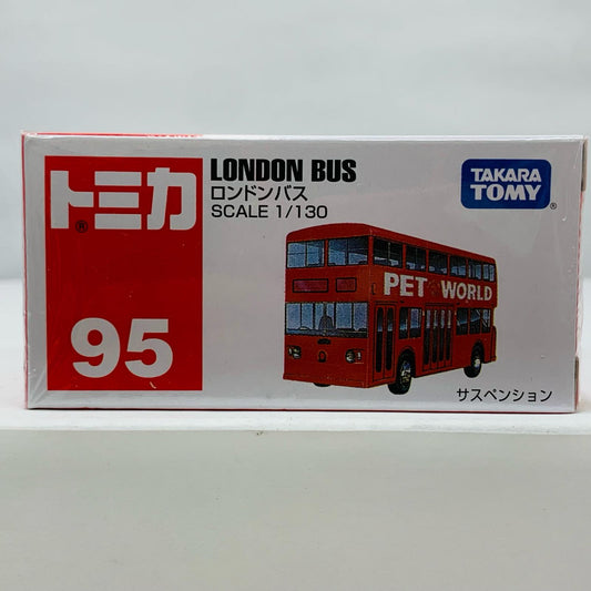 【中古】 1/130ロンドンバス(レッド/赤箱)「トミカNo.95」