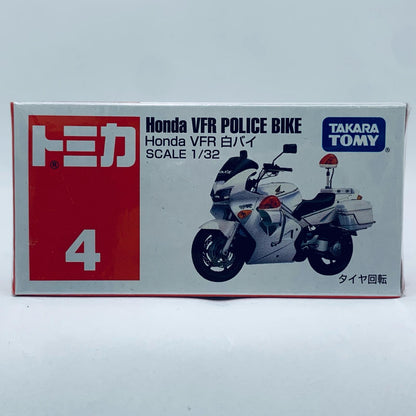 【中古】 1/32ホンダVFR800白バイ(ホワイト/赤箱/ベトナム製/タカラトミー)「トミカNo.4」【飾磨店】