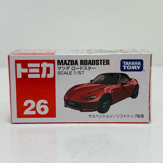 【中古】 1/57マツダロードスター(レッド)「トミカNo.26」