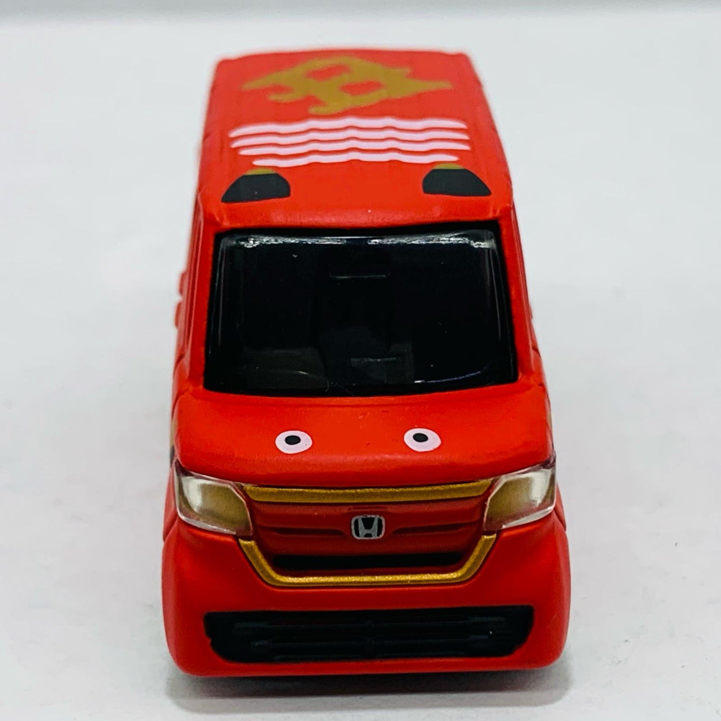 Used: 1/58 Honda NBOX Ox Household Safety (Red x Gold) "Manpuku Tomica"