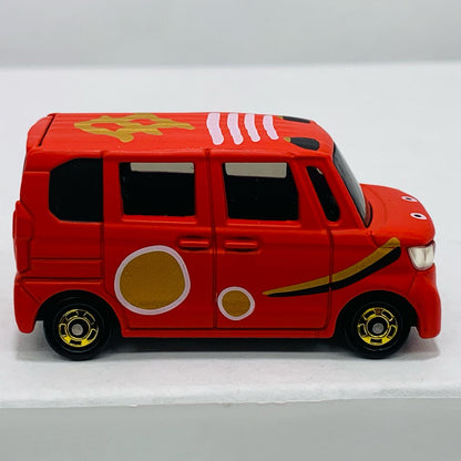 Used: 1/58 Honda NBOX Ox Household Safety (Red x Gold) "Manpuku Tomica"