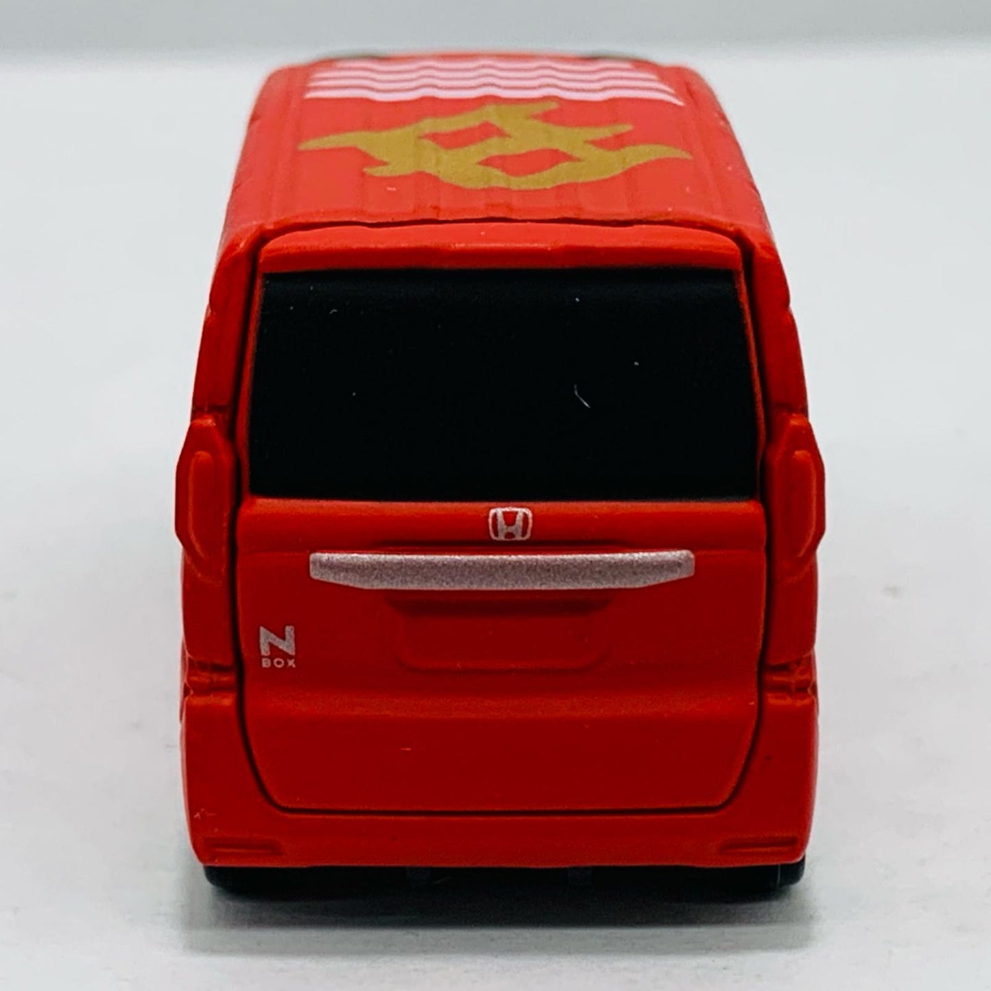 Used: 1/58 Honda NBOX Ox Household Safety (Red x Gold) "Manpuku Tomica"