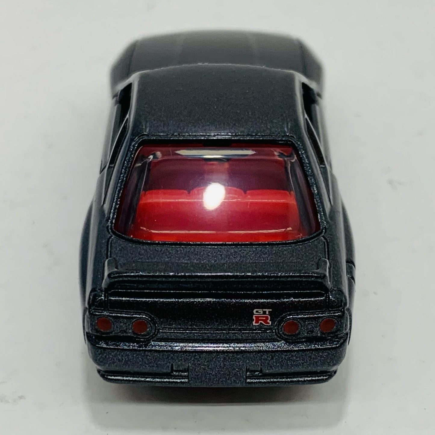 【中古】 1/59日産スカイラインGT-RBNR32(ブラック/レッド)「トミカ組み立て工場第7弾」
