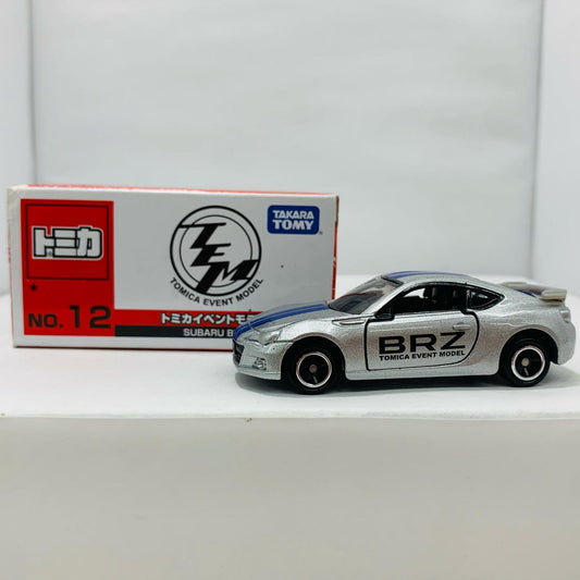 【中古】 1/60SUBARUBRZ(シルバー×ブルー)「トミカイベントモデルNo.12」【飾磨店】