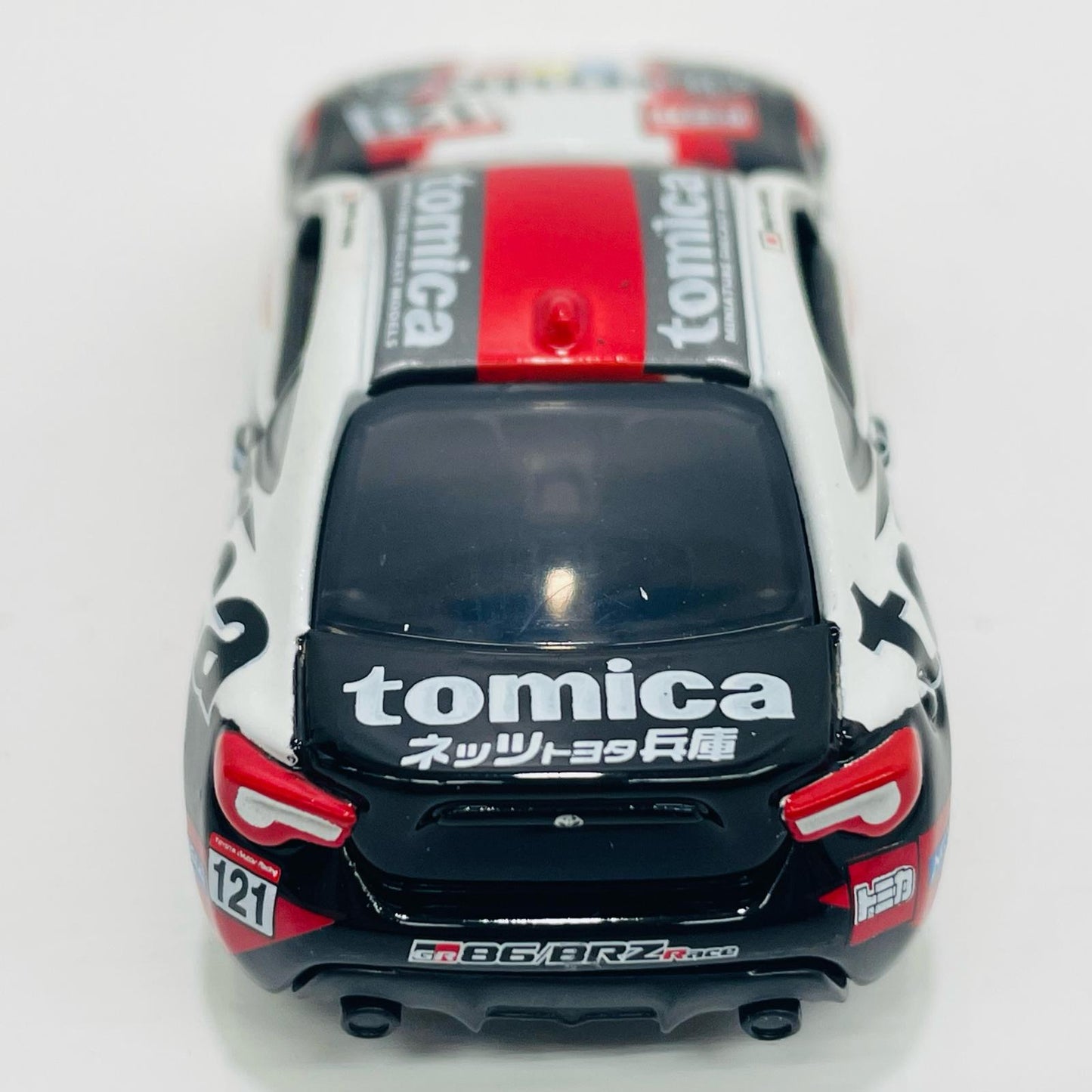 1/60tomicaネッツ兵庫86BSトヨタ86#121(ホワイト×ブラック×レッド)「トミカ」