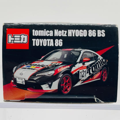 1/60tomicaネッツ兵庫86BSトヨタ86#121(ホワイト×ブラック×レッド)「トミカ」