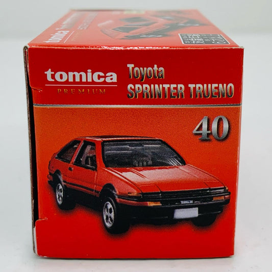 【中古】 1/60トヨタスプリンタートレノAE86(レッド)「トミカプレミアム40」トミカプレミアム発売記念仕様