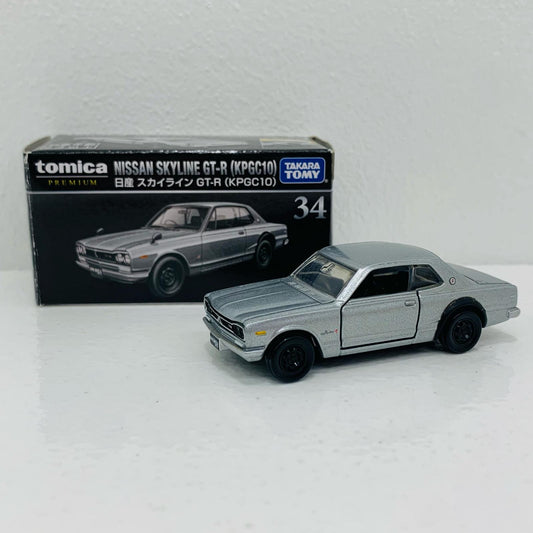 【中古】 1/61日産スカイラインGT-RKPGC10(シルバー)「トミカプレミアムNo.34」【飾磨店】