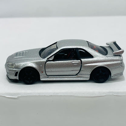 【中古】 1/62NISMOR34GT-RZ-tune(シルバー)「トミカプレミアム01」【フィギュア】【飾磨店】