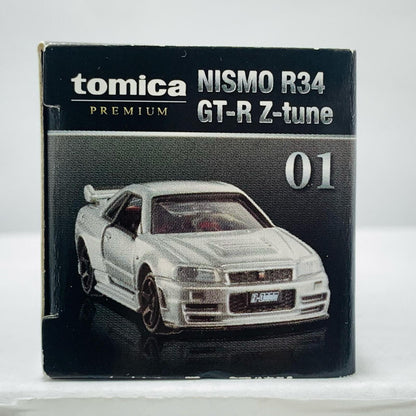 【中古】 1/62NISMOR34GT-RZ-tune(シルバー)「トミカプレミアム01」【フィギュア】【飾磨店】