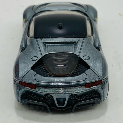 【中古】 1/62フェラーリSF90ストラダーレ(グレー×ブラック)「トミカNo.120」初回特別仕様