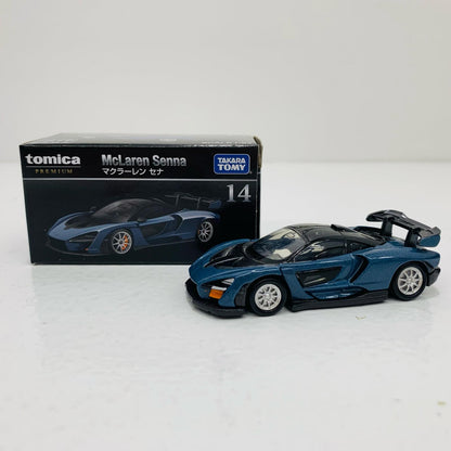 【中古】 1/62マクラーレンセナ(ネイビー×ブラック)「トミカプレミアム14」